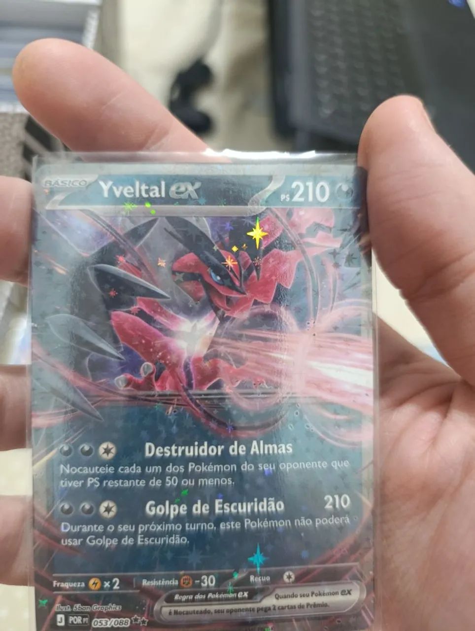 Cartas Pokémon Tcg Yveltal ex