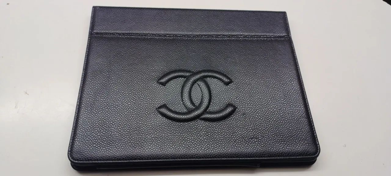 Capa couro para Ipad Chanel