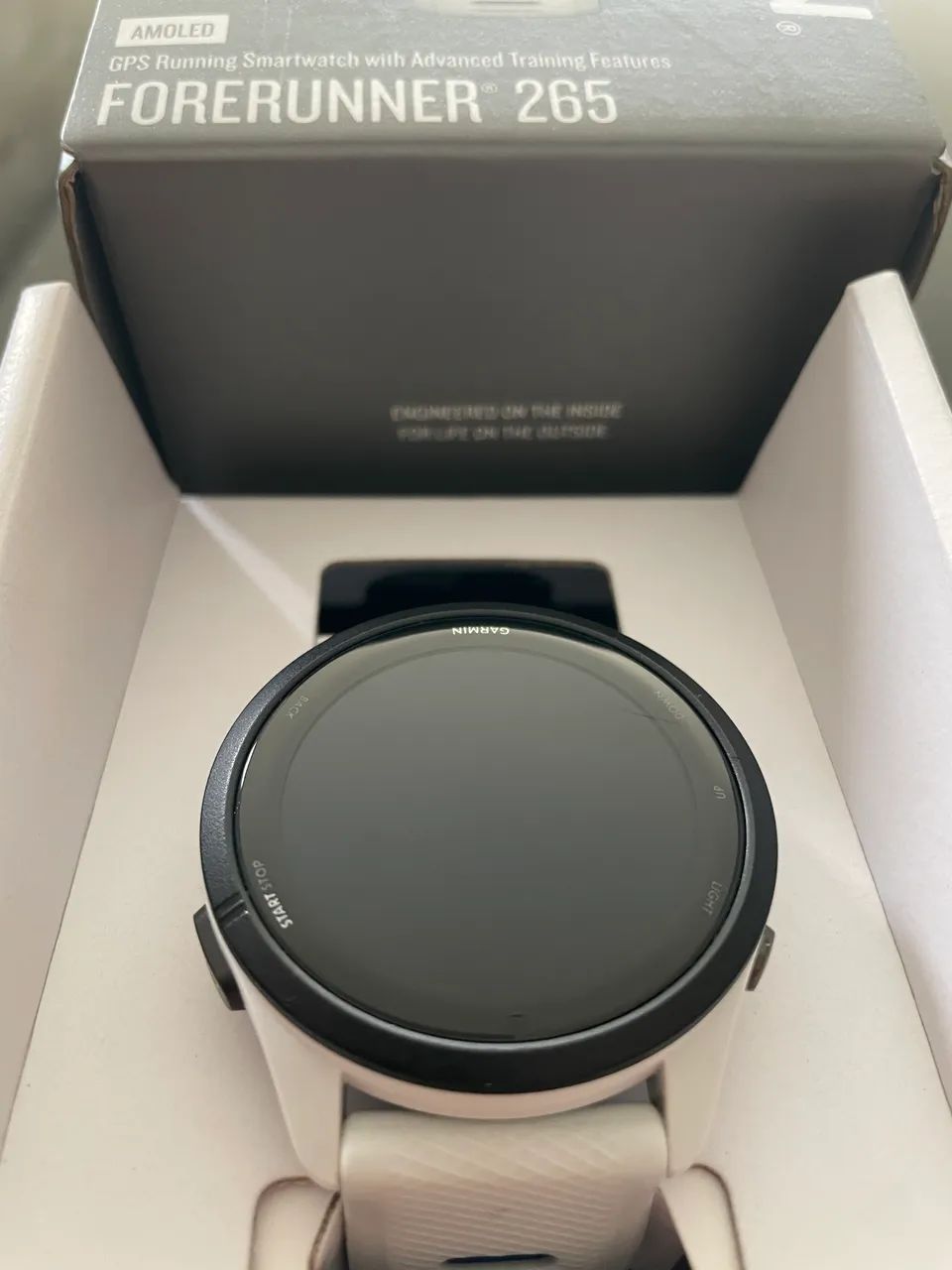 Relógio Garmin 265 amoled branco  - Foto 2