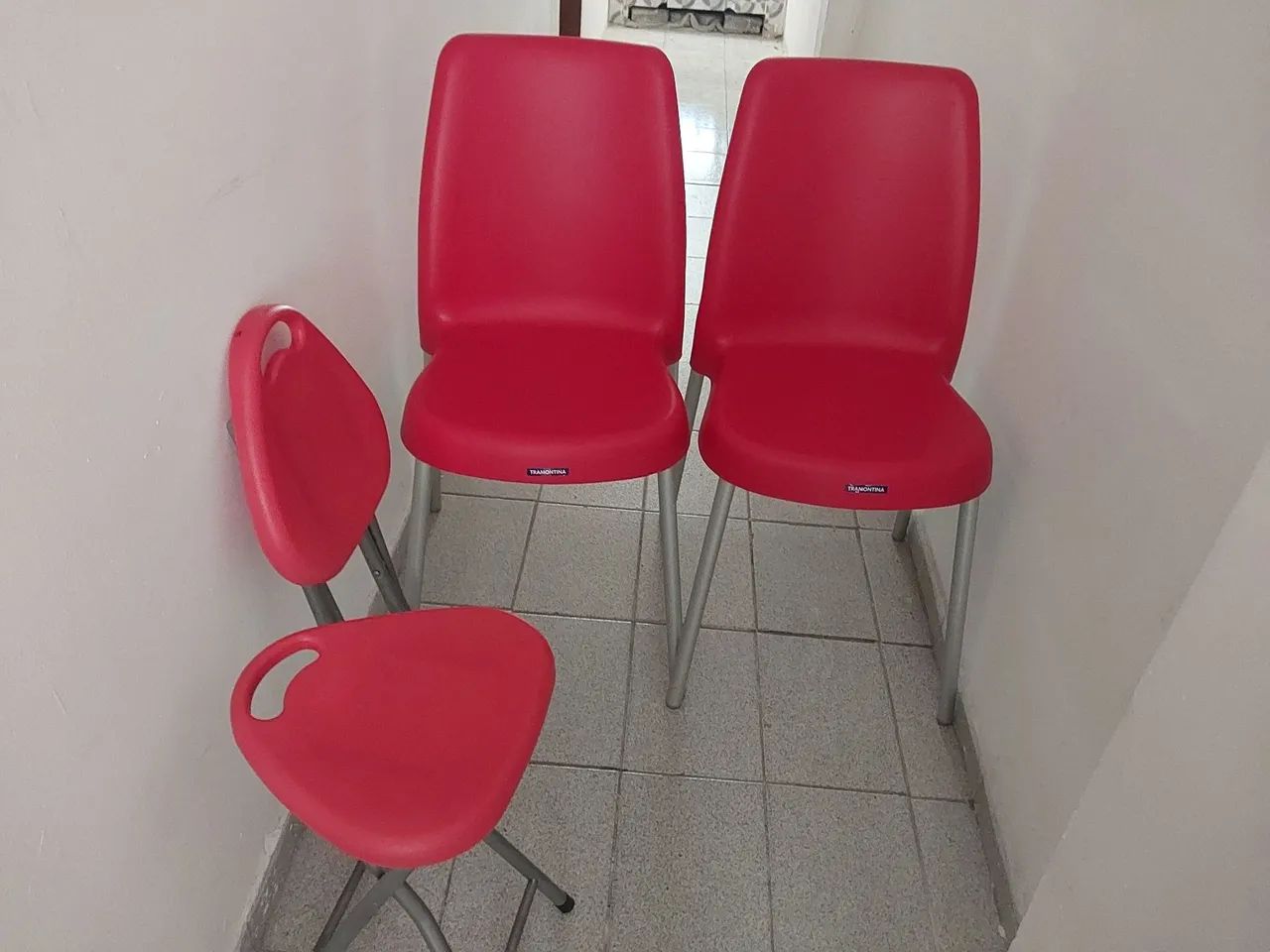 Conjunto cadeiras e banco Tramontina - Foto 4