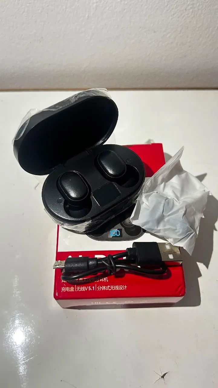 Fone de ouvido bluetooth com display led - Foto 3