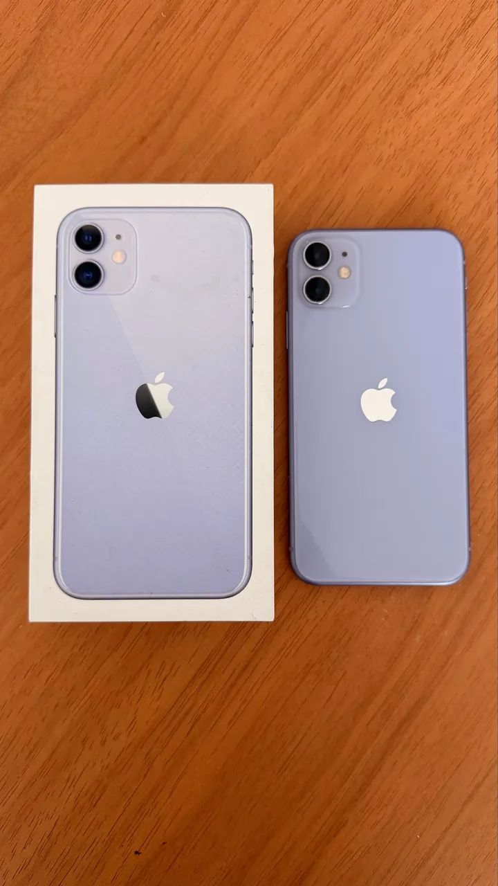 iPhone 11 128gb Roxo - 90% Saúde Bateria Original   - Foto 2
