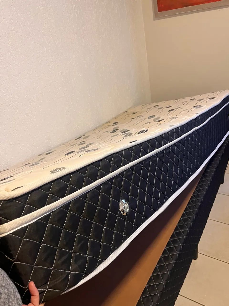 Cama Box Solteiro e Colchão  - Foto 3