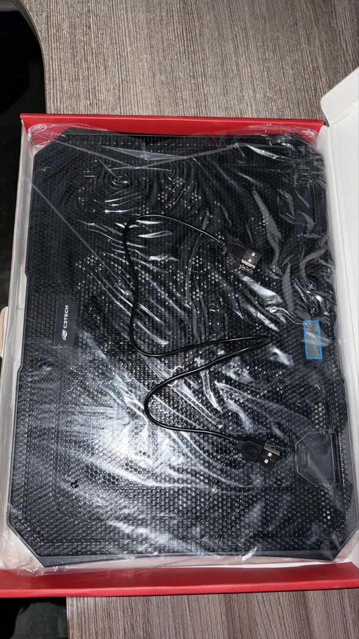 Base gamer para notebook com cooler  - Foto 3
