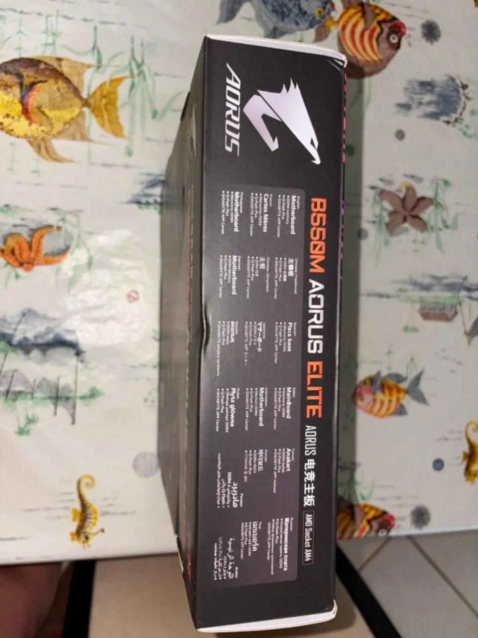 Placa-mãe B550M AORUS ELITE ( lacrada ) - Foto 5