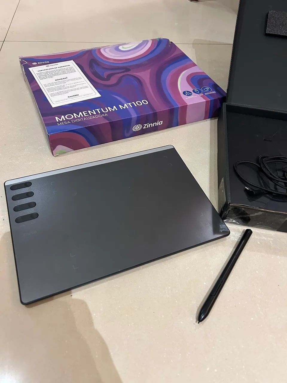 Mesa Digitalizadora Zinnia Mt100 Pro - Foto 3