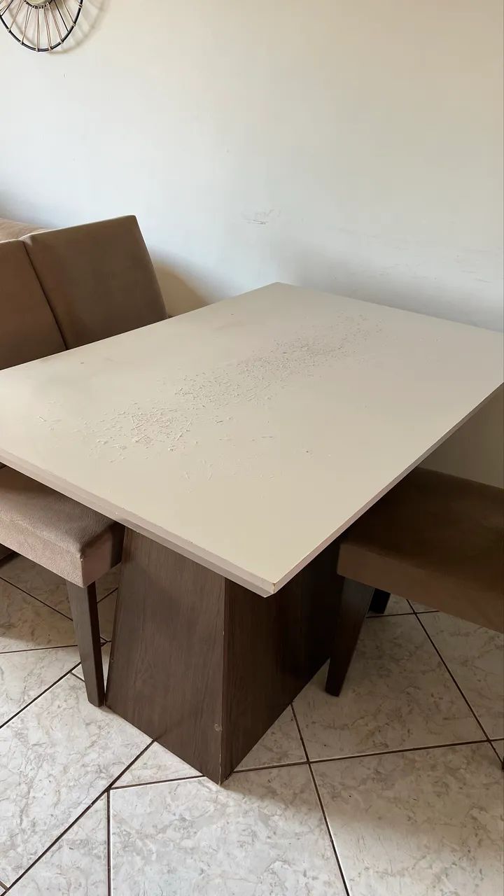 Mesa de Jantar 3 cadeiras  - Foto 5