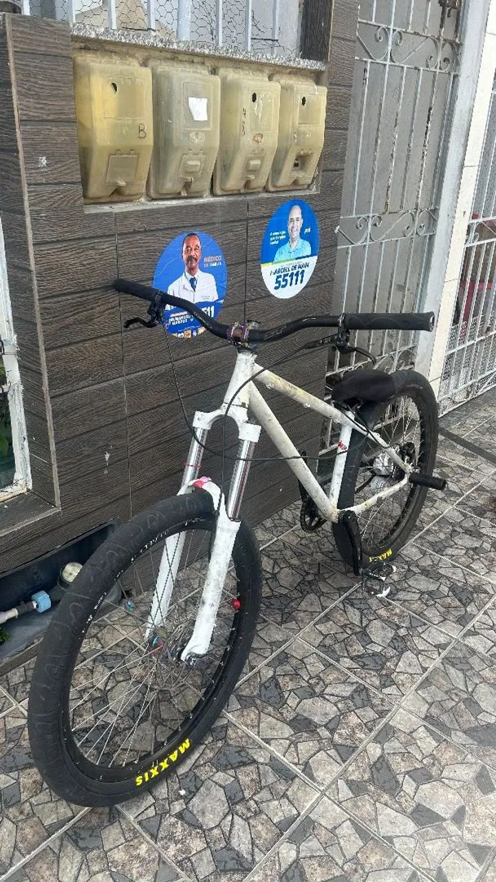 Quadro de bmx mob fellas de cromoly aro 26  - Foto 3