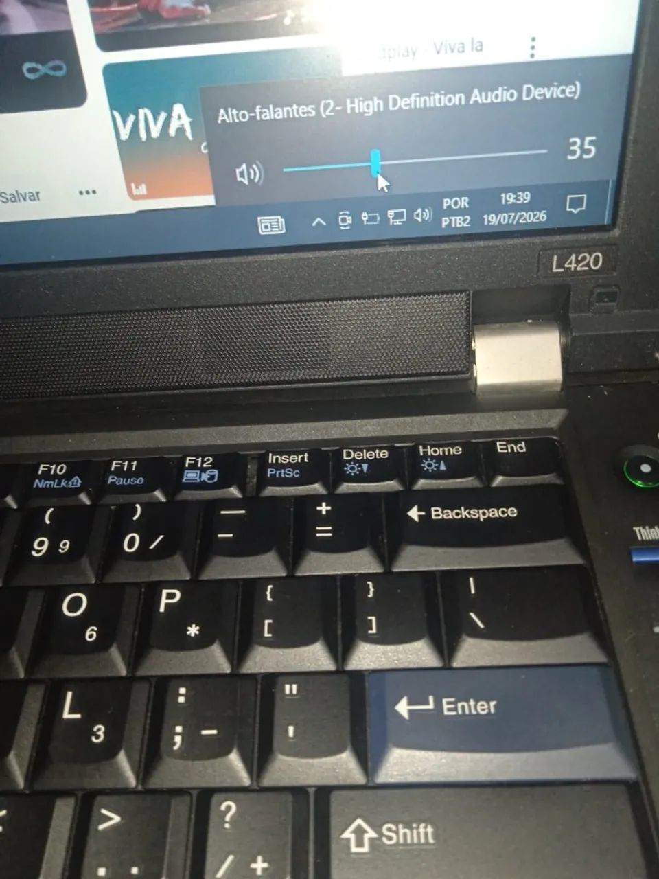 notebook lenovo tinhkpad l420 - leia
