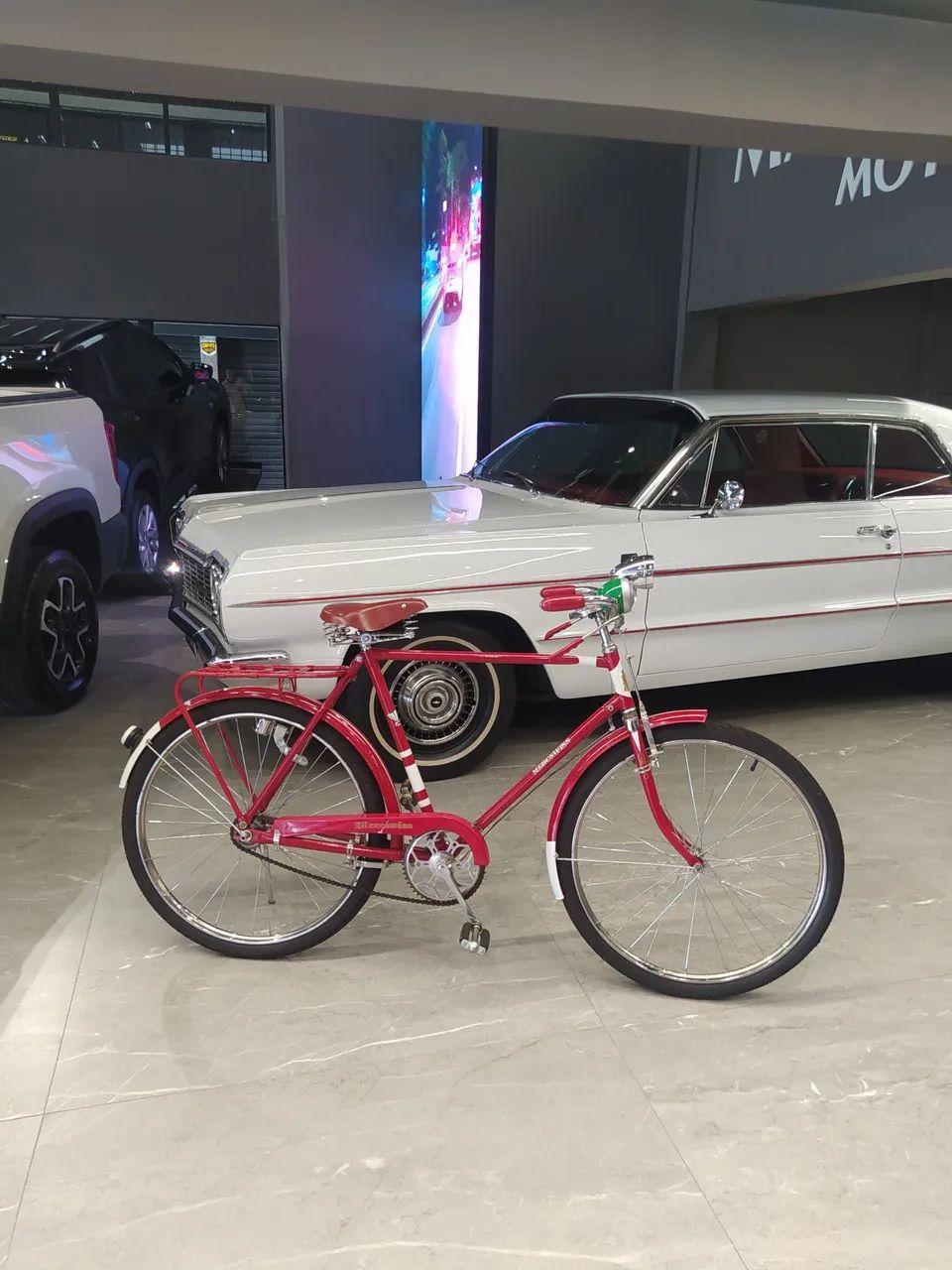 Bicicleta antiga raridade 1950 - Foto 4
