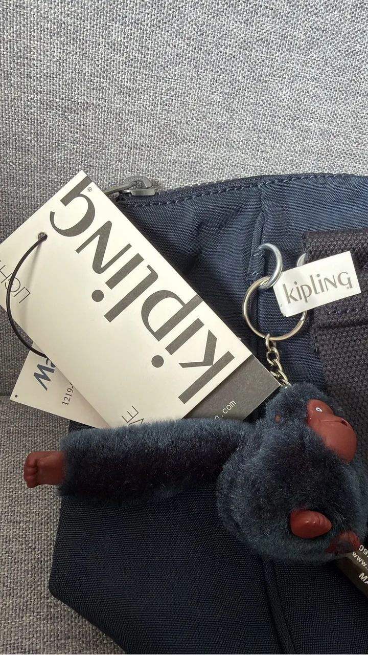 Bolsa Kipling azul NOVA - Foto 2