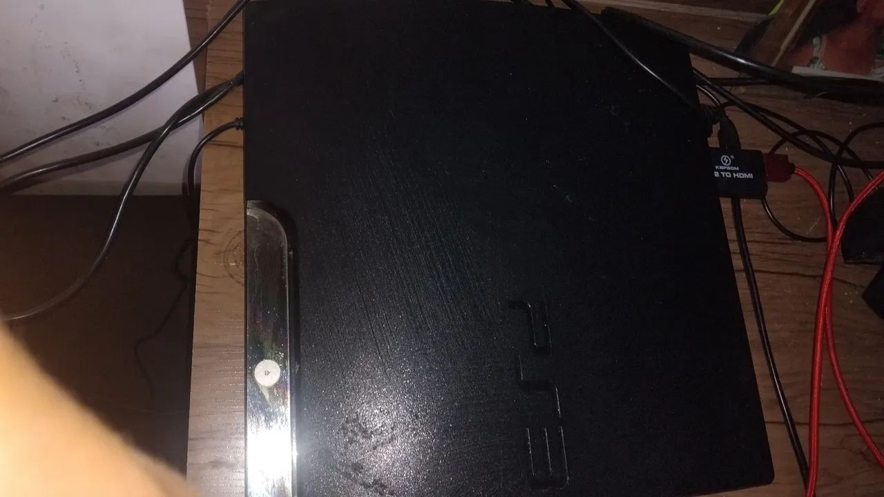 PS3 SLIM SEMI NOVO, DESBLOQUEADO!!! - Foto 3