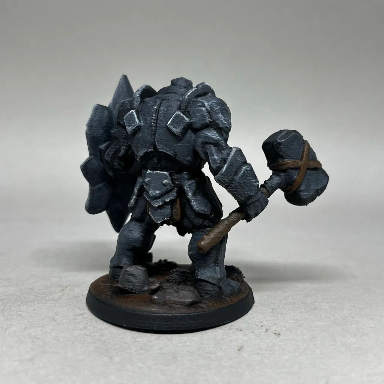Miniatura Gigante de Pedra RPG Board Game Impressão 3D - Foto 3