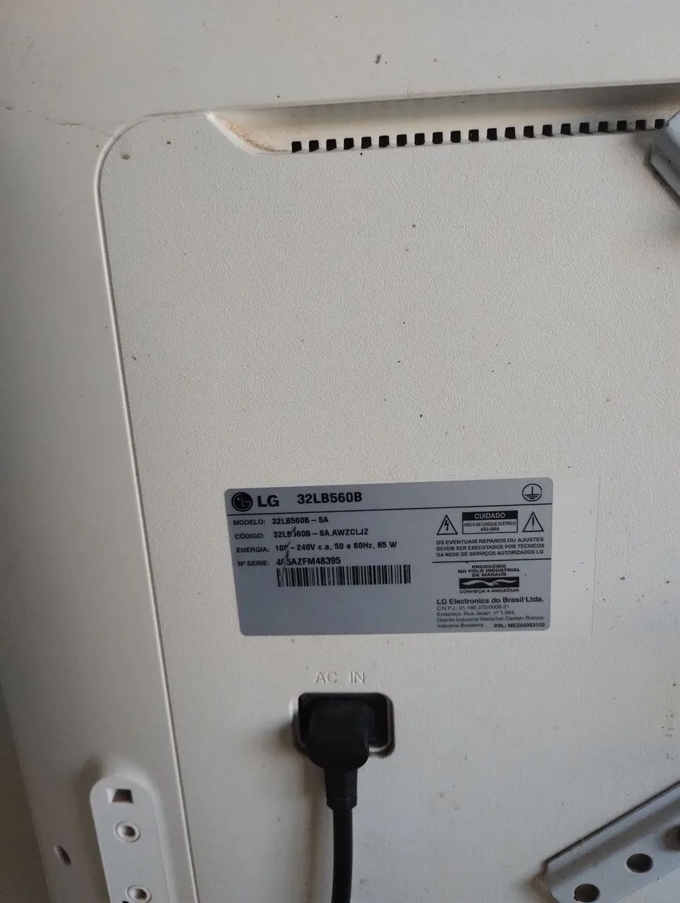 Vendo TV 32" para retirada de peças - Foto 3