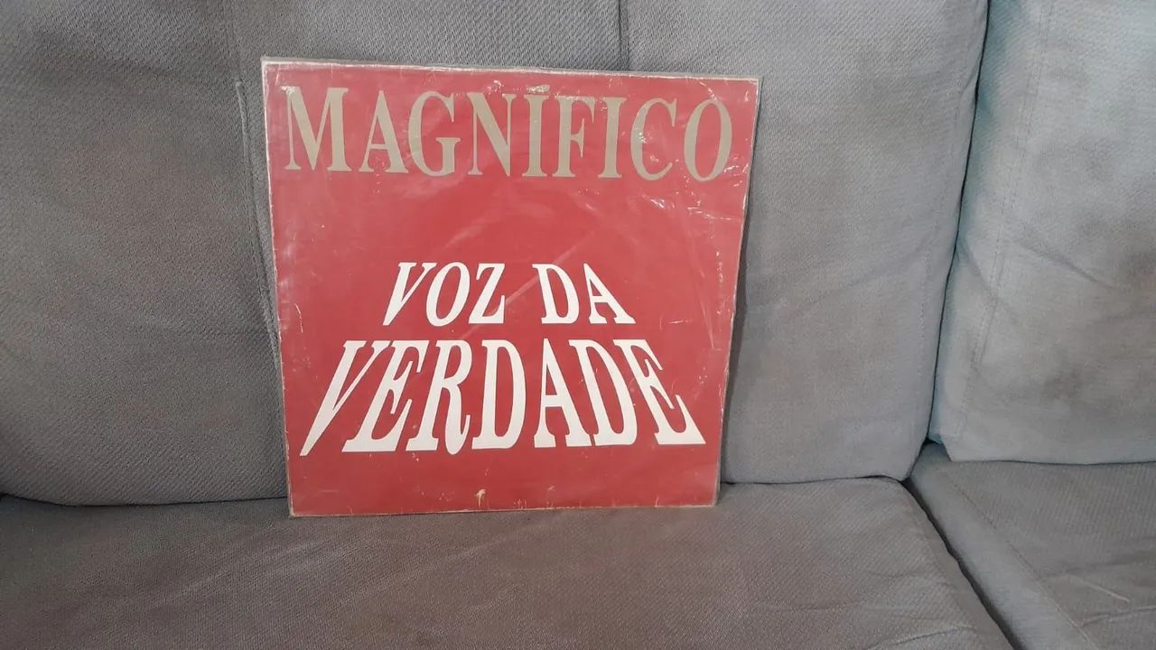 Disco de vinil evangélico Voz da Verdade magnífico