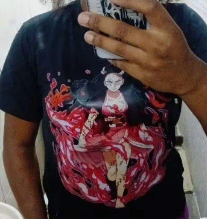 Camisa anime Nezuko Damon slayer