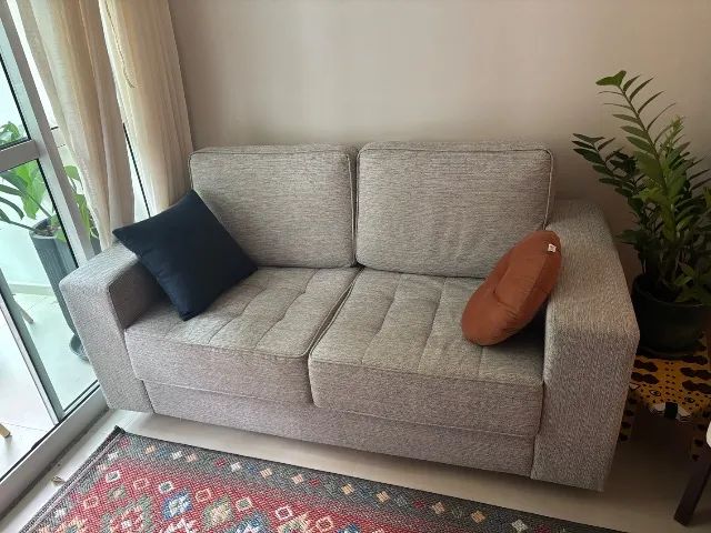 Sofá Cinza 1,70m 