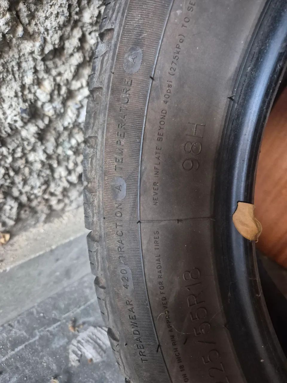 2x pneus 235 55/18 - Foto 5