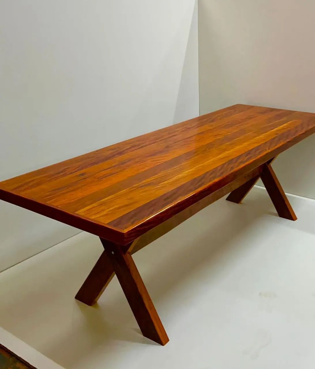 Mesa de peroba - madeira de demolição  - Foto 5