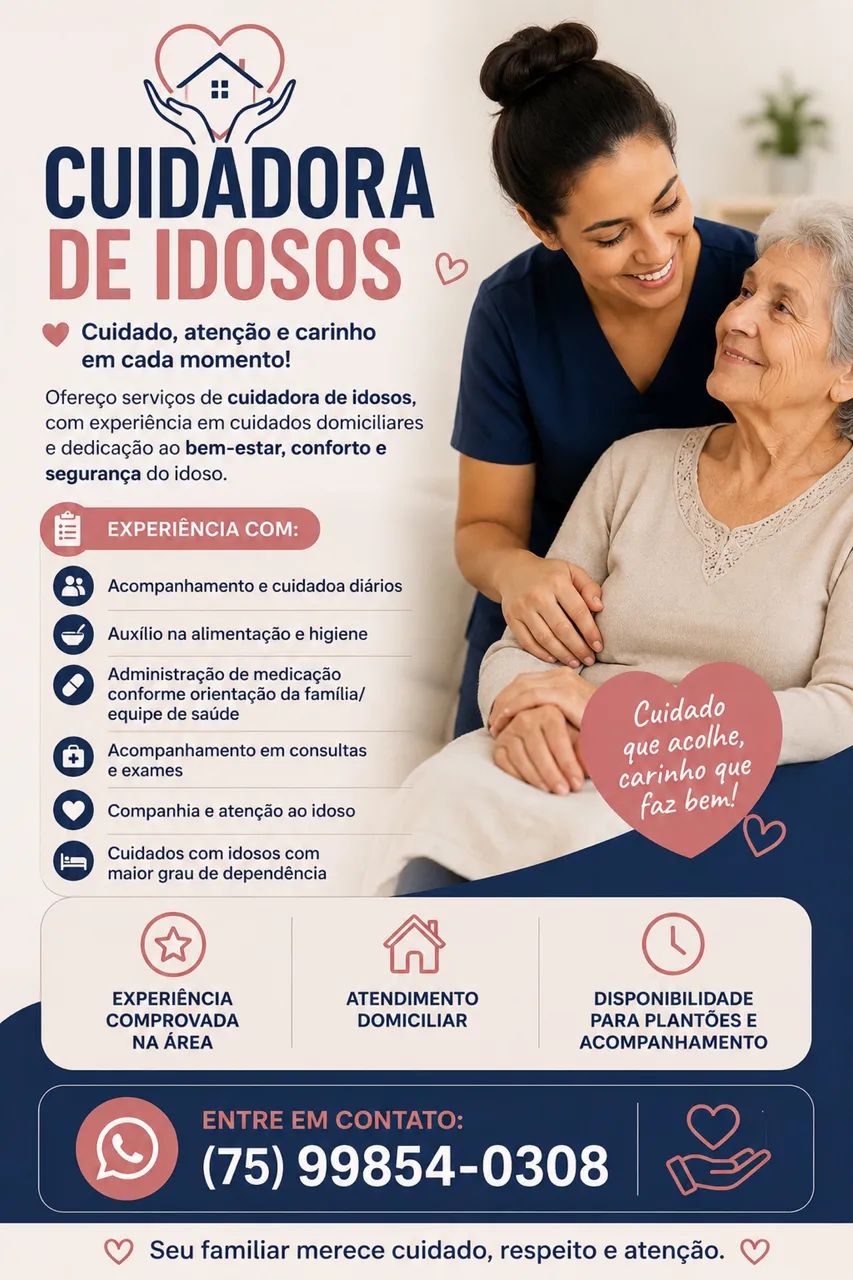 Cuidar Dora de idosos 