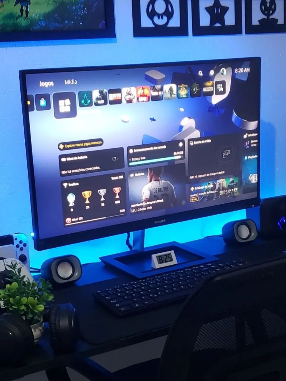 Monitor 4K philips (ótimo para trabalho)