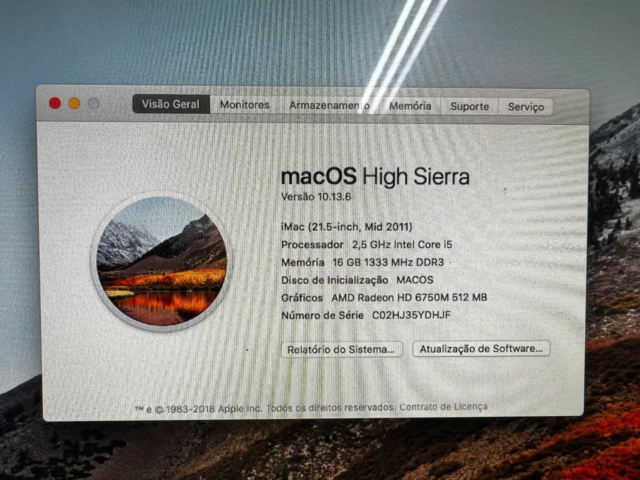 iMac | Intel Core i5 | 16Gb memória | 256Gb Ssd | MacOS Catalina - Foto 5