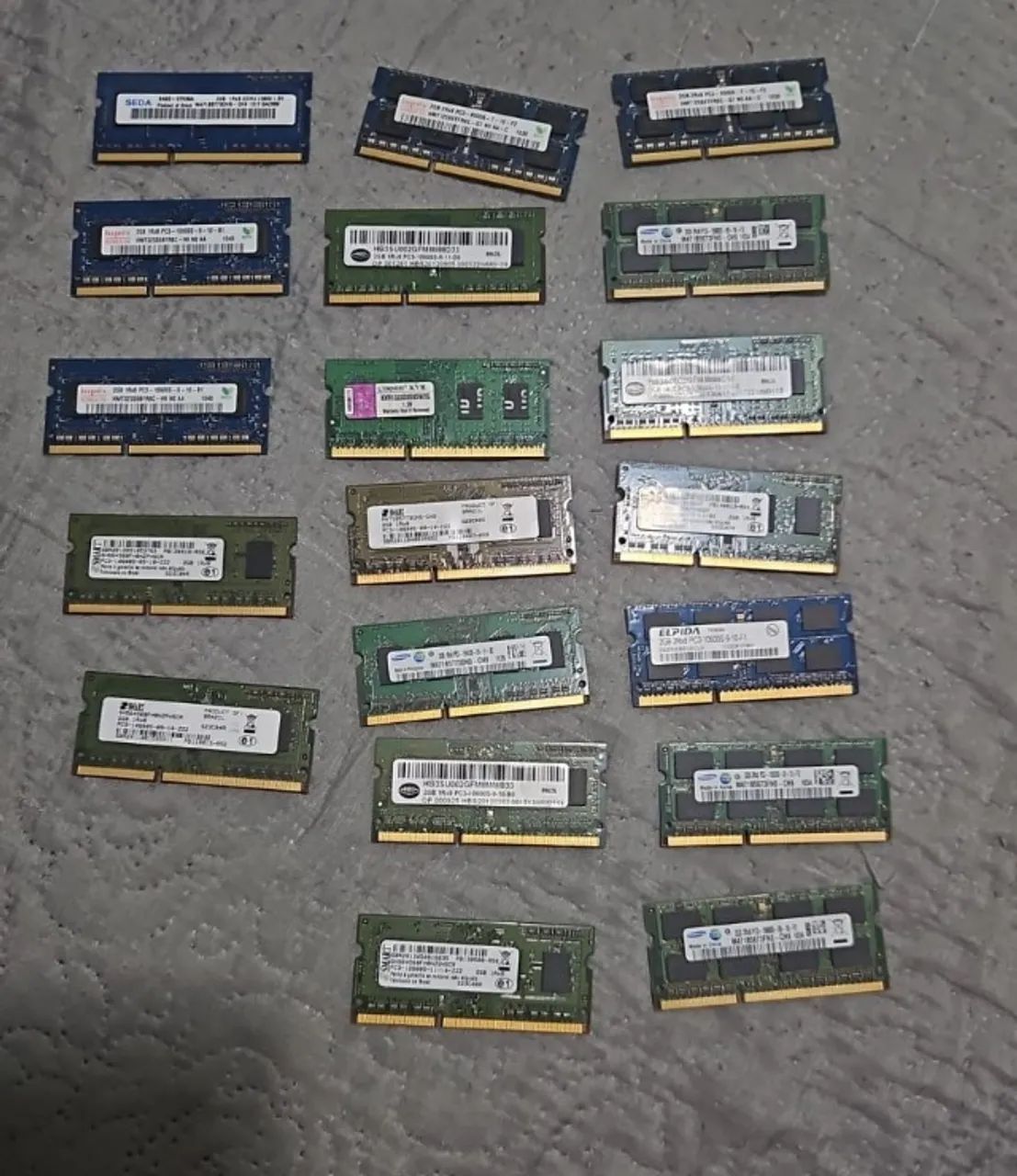 Memórias DDR3 - 2GB