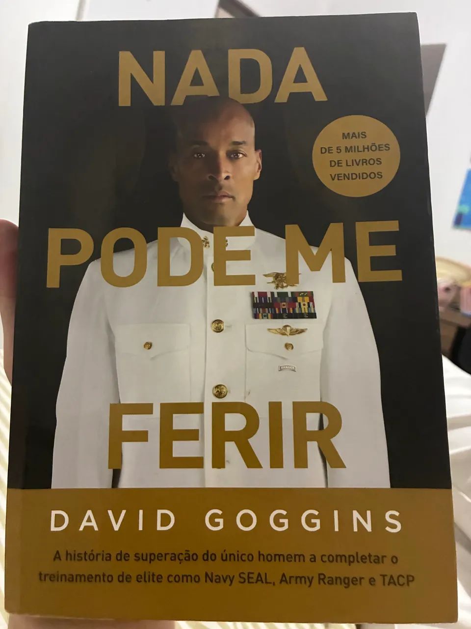 Livro Nada Pode me Ferir de David Goggins