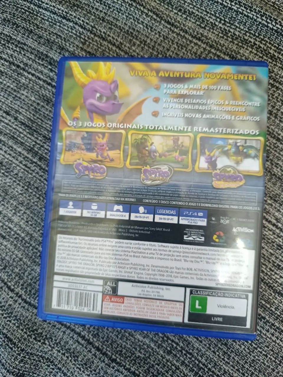 Spyro Trilogy 3em1 Ps4 - Foto 3