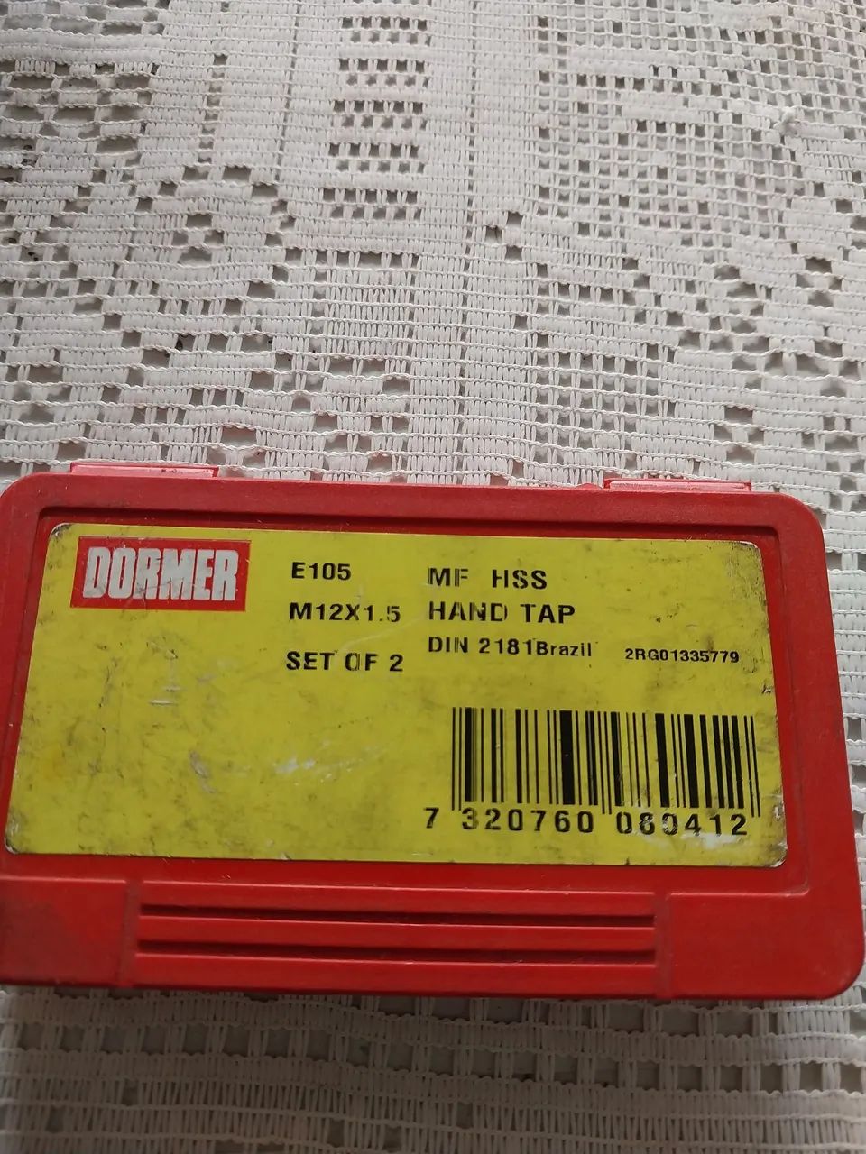 Jogo de Macho M 12 X 1,5 DORMER 