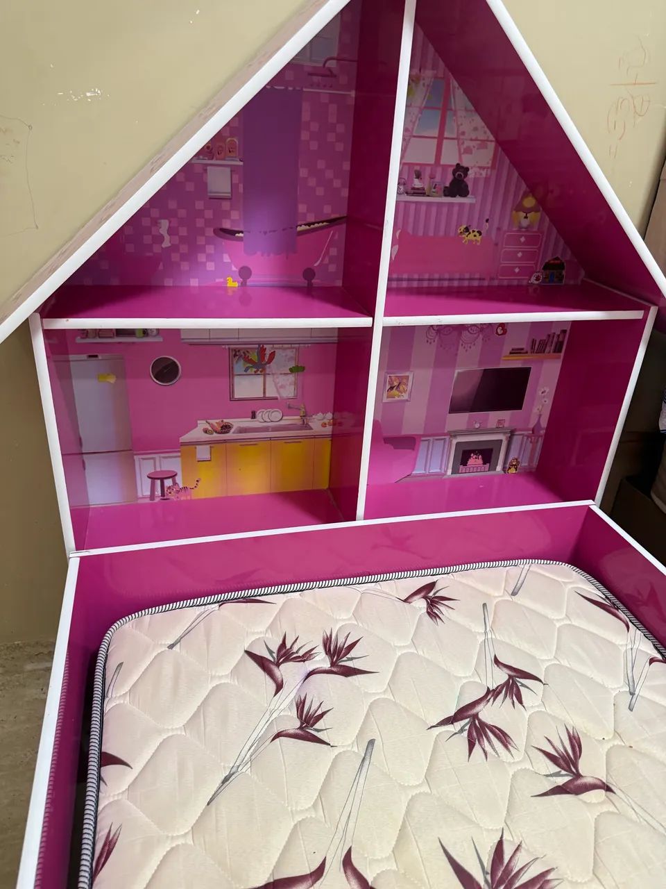 Cama infantil com colchão  - Foto 5