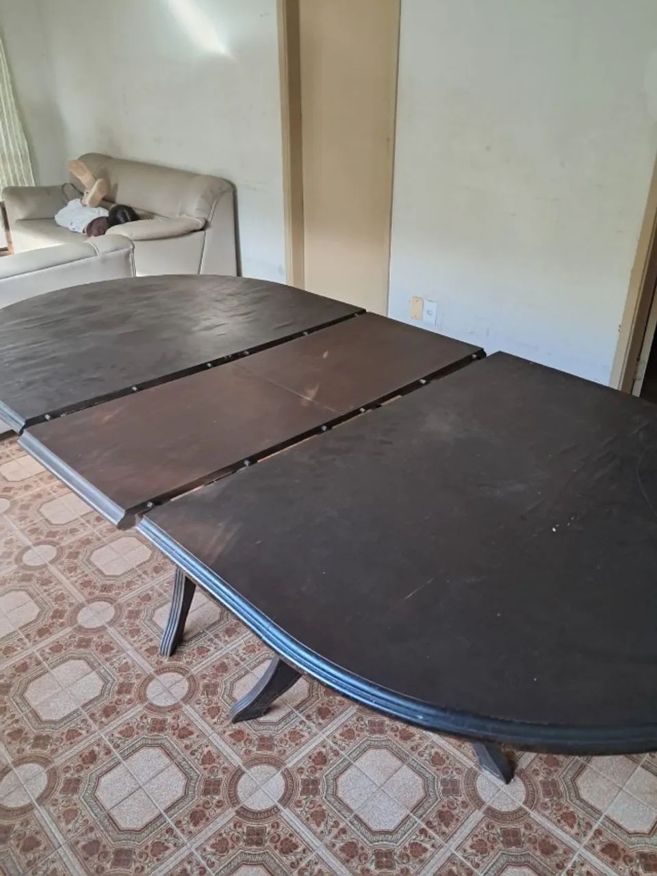 Mesa de jantar extensível em imbuia maciça - Foto 2