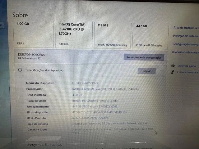 Vendo notebook laptop HP - Foto 5