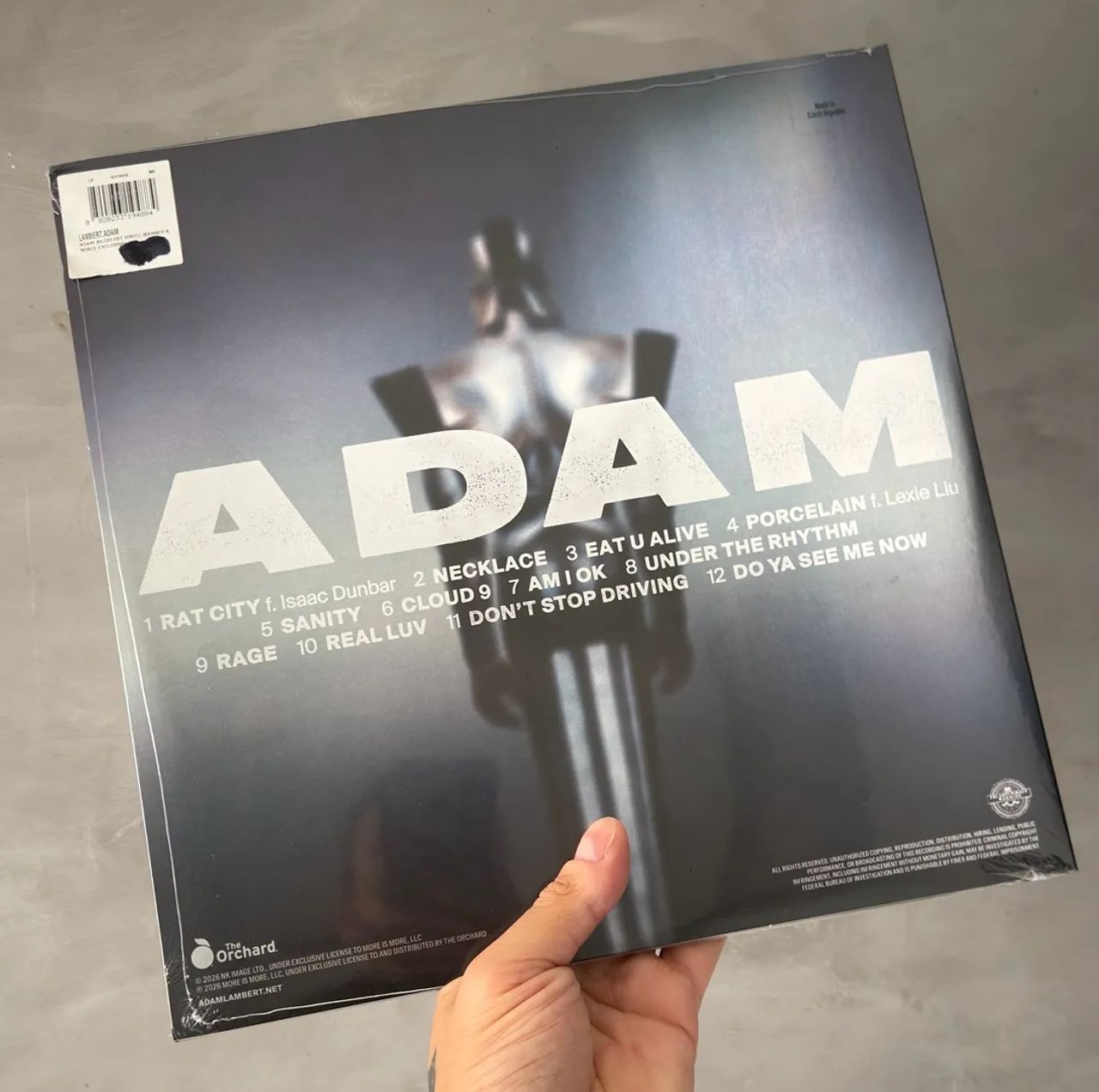 Vinil Adam Lambert - Adam (HMV Edition) - Foto 2