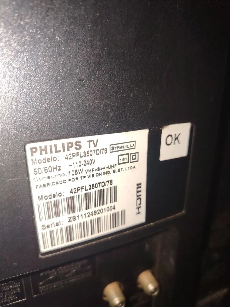 Vendo essa TV Philips 42 não é smart  - Foto 2