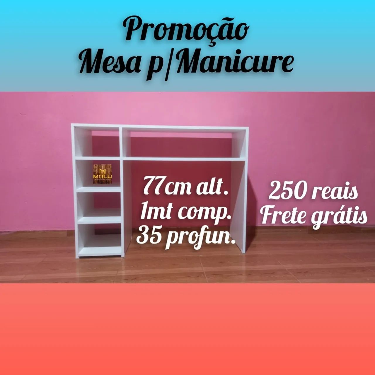 Promoções mesa de manicure 