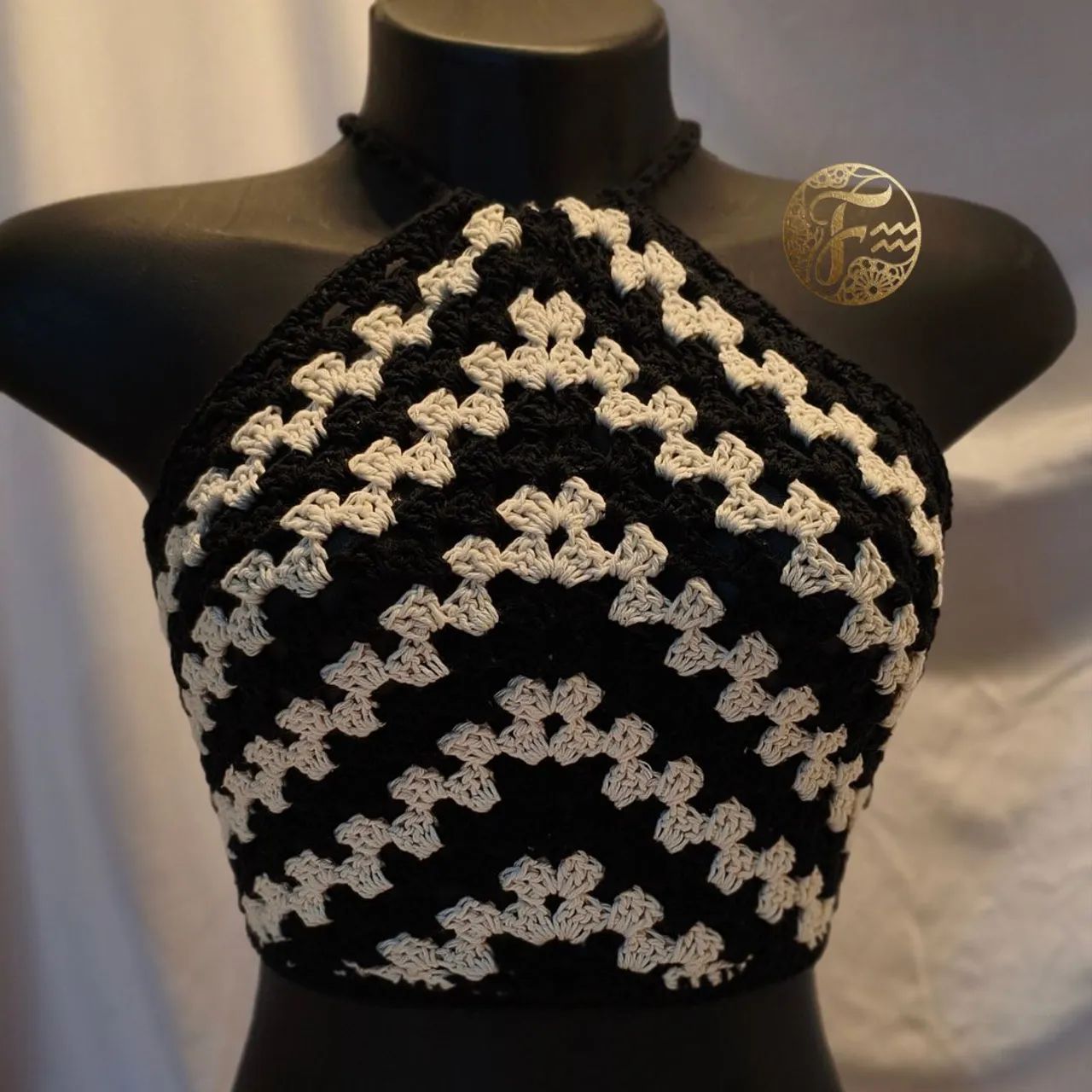 Cropped/Bandana Crochê Versátil - Foto 3
