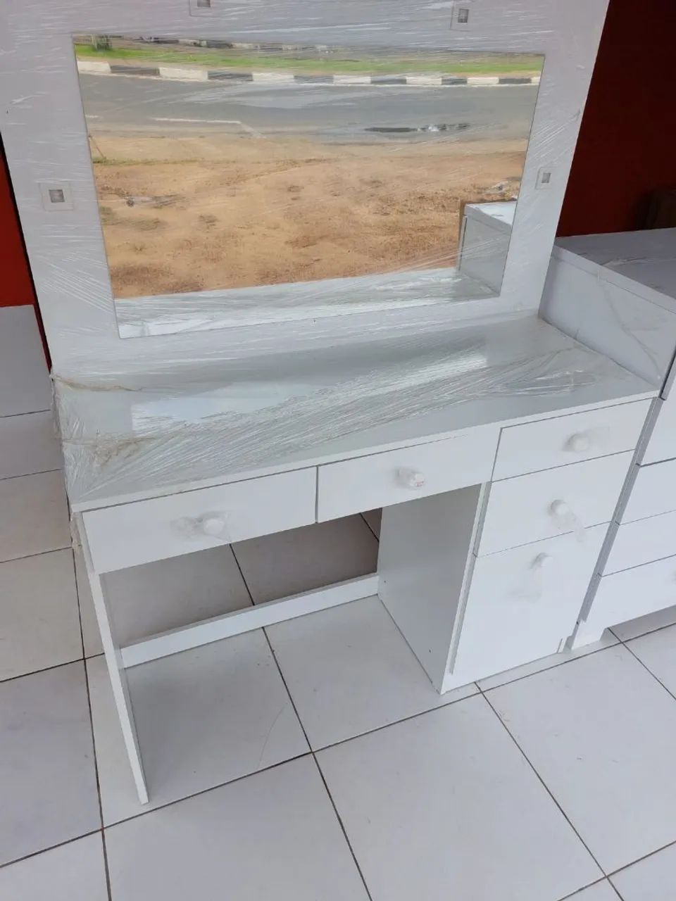 New dressers in box with LED lights and drawers