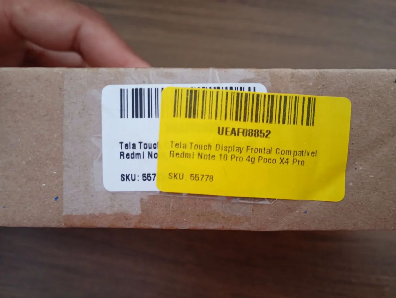 Tela display frontal redmi note 10 pro 4g poço x4 pro - Foto 3