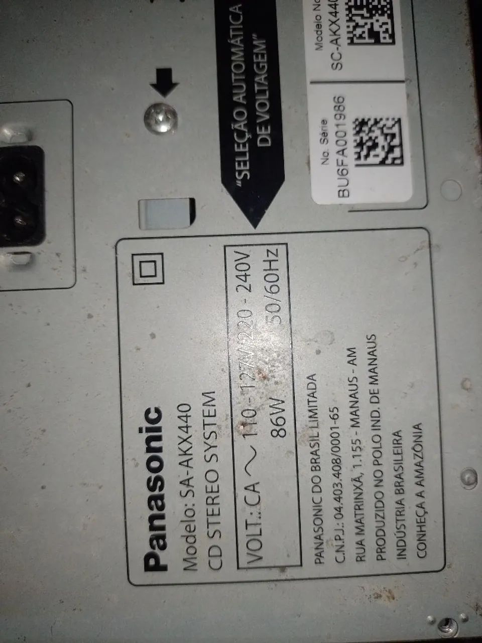 System Panasonic akx440 para pecas - Foto 2