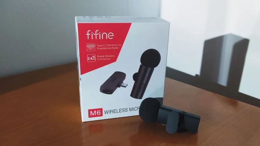 Microfone Sem Fio Fifine M6 USB-C
