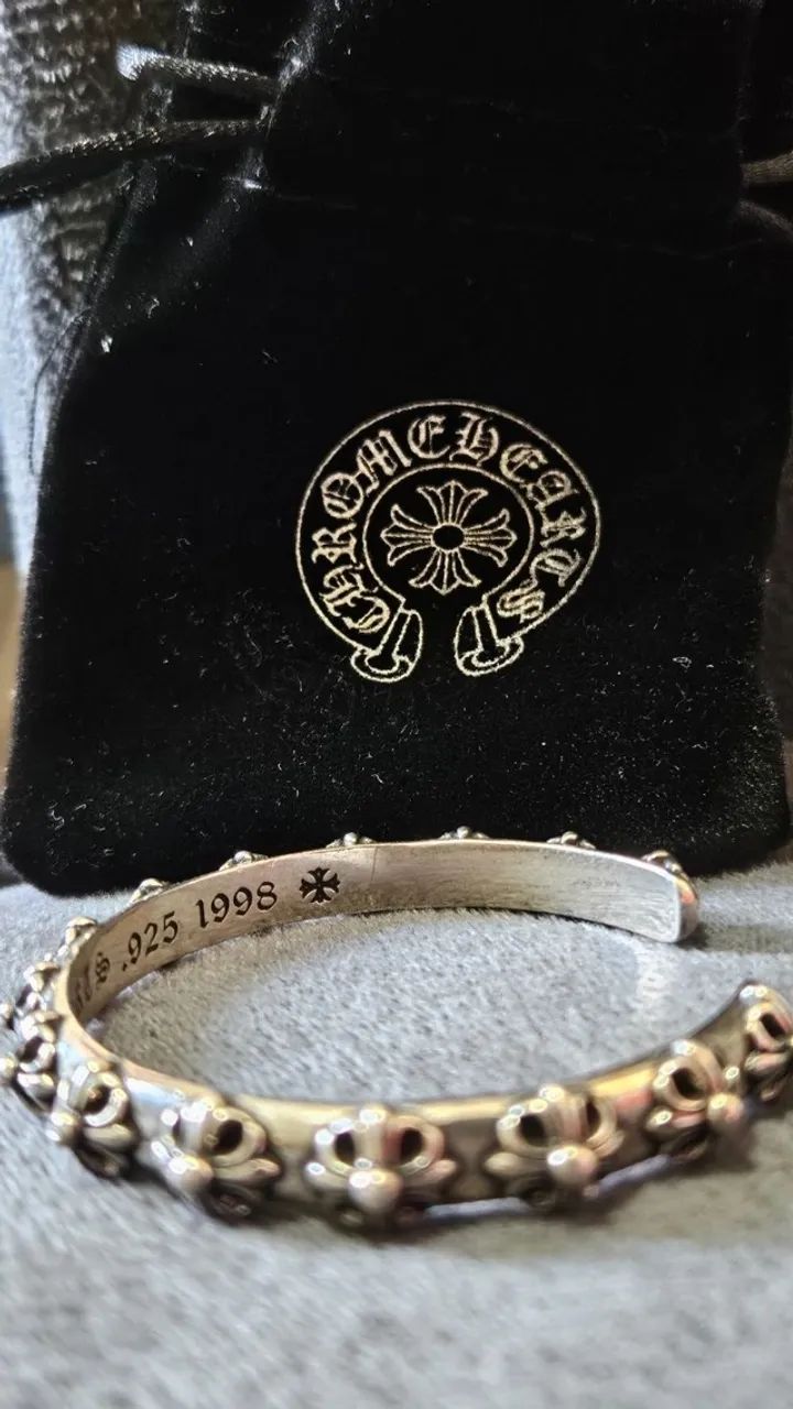 pulseira bracelete chrome hearts - Foto 2