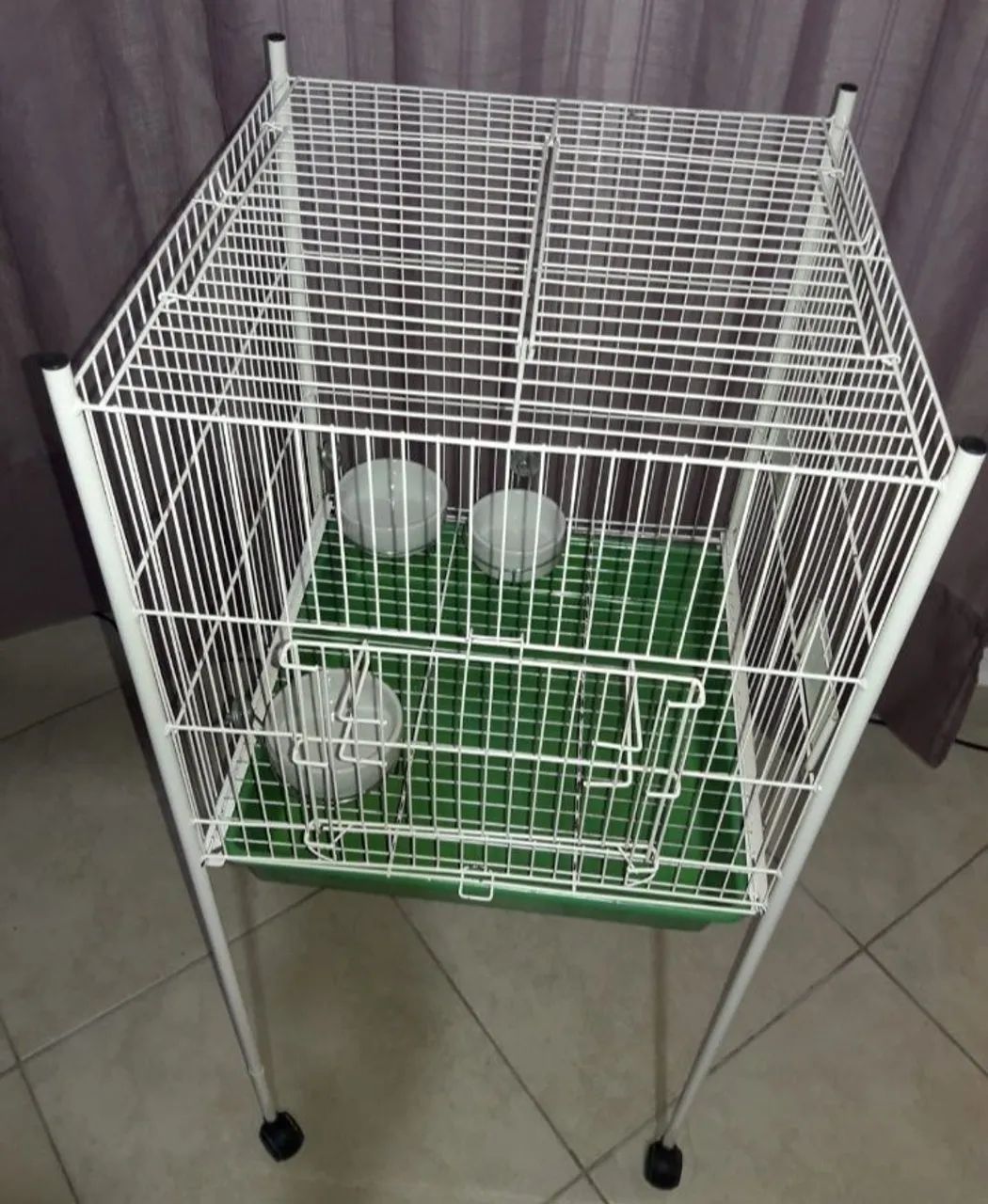 Gaiola grande com rodinhas para passaros . - Foto 2