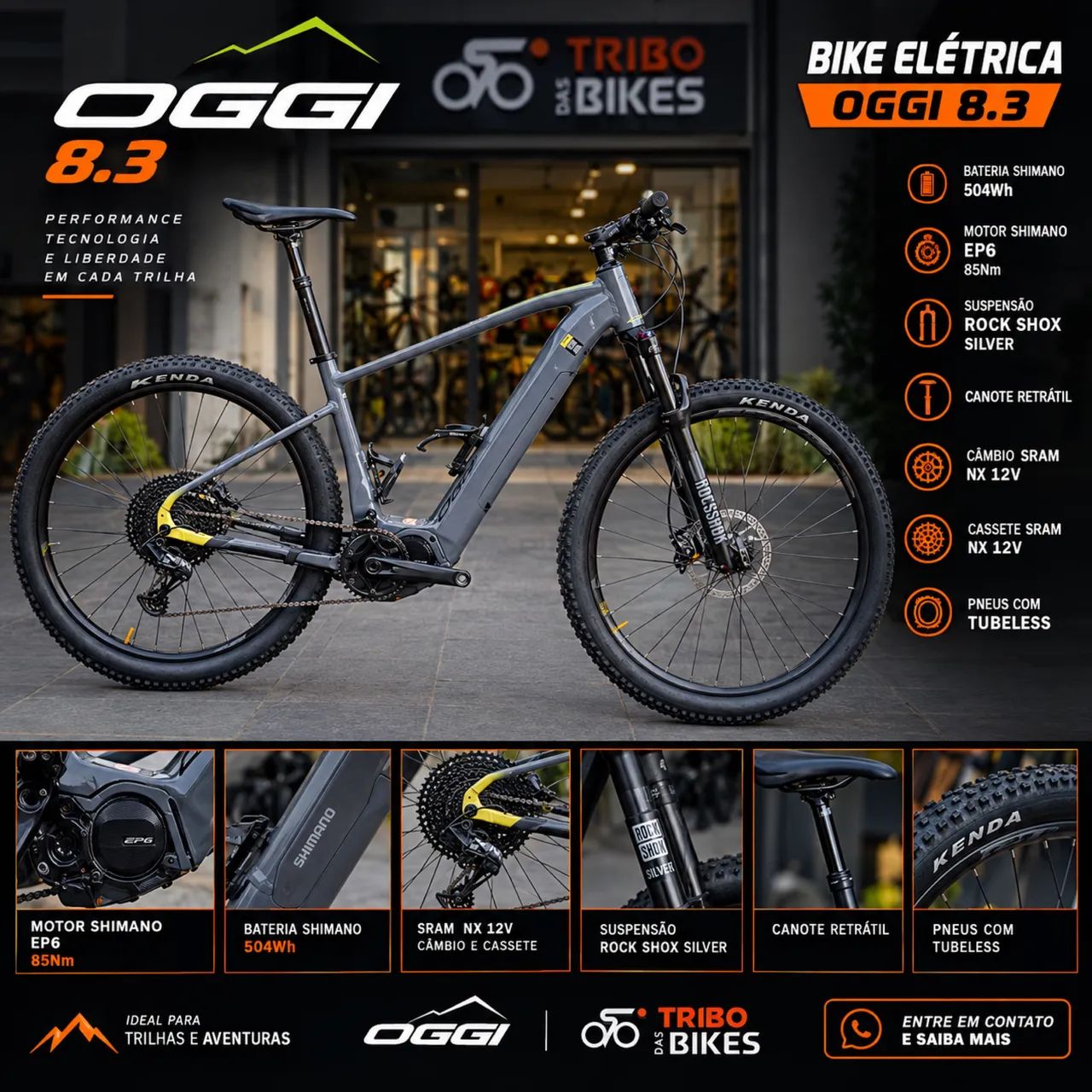 Bicicleta Oggi 8.3