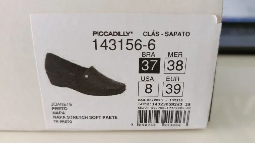 Sapato Piccadilly napa stretch soft paete - Foto 2