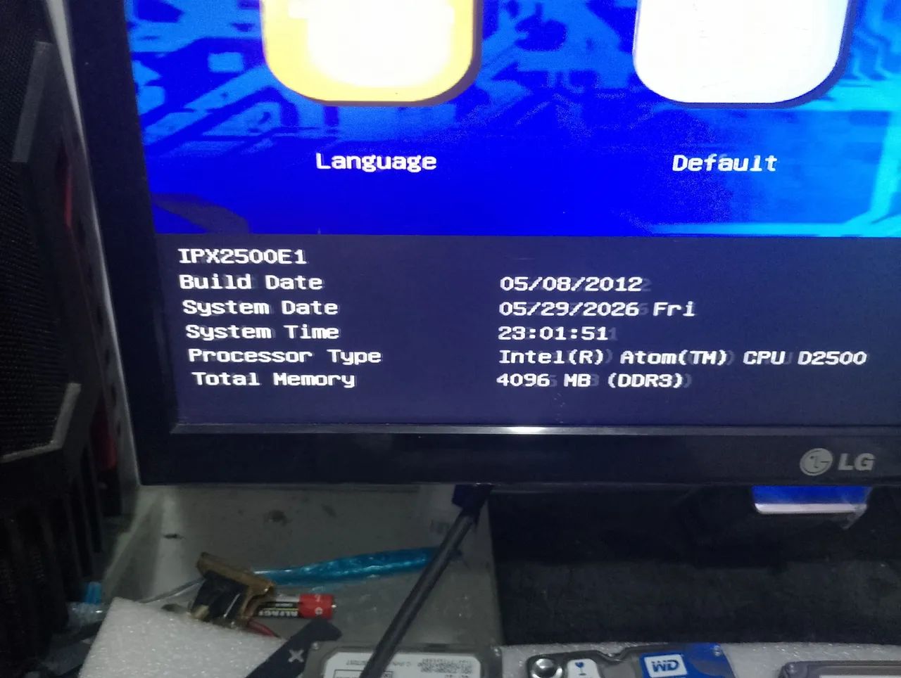 Placa-mãe IPX2500E1 processador Intel atom D2500 + 4GB de memória  - Foto 4