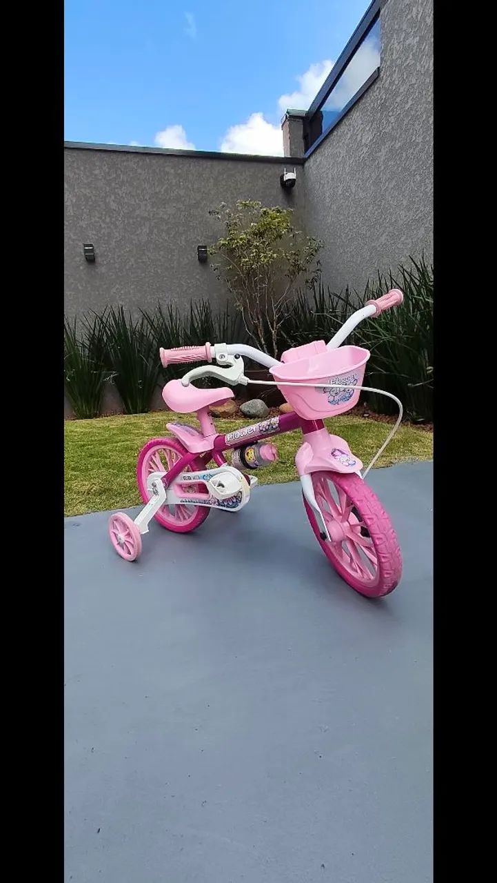 Bicicleta Infantil Aro 12 Flower