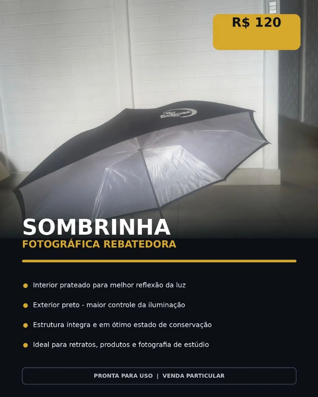 Sombrinha refletora