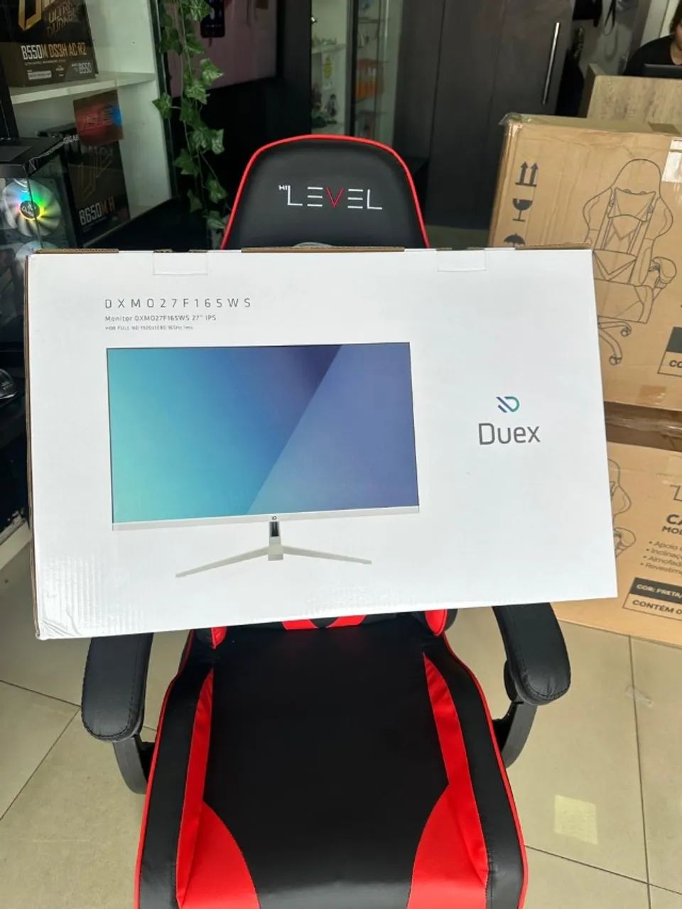 Monitor Gamer Branco 27 Polegas IPS 165 hz  Novo Lacrado 1 ano de Garantia - WIKI
