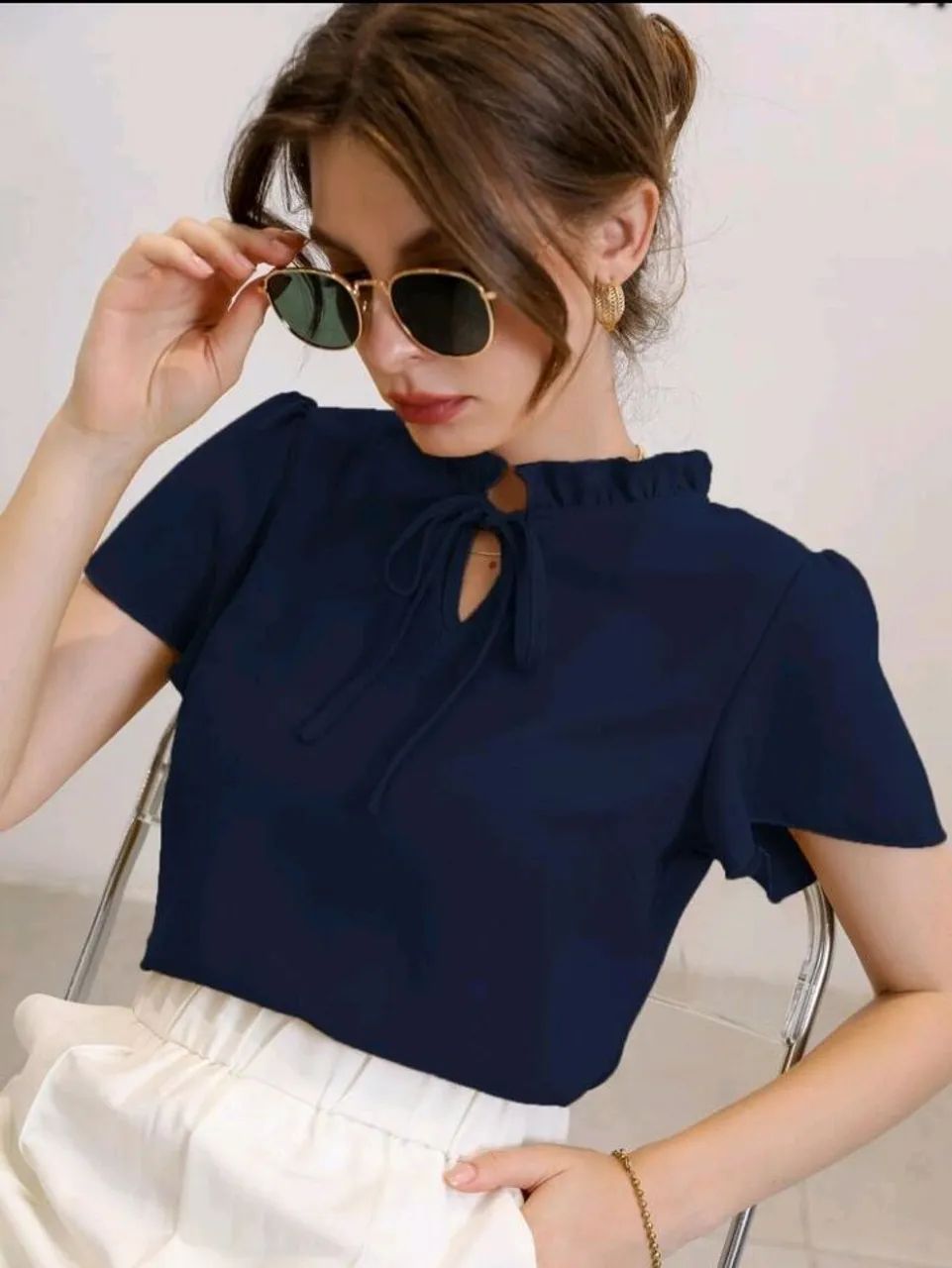 Blusa Azul